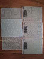 Embossing Folders Sizzix - Diverse Designs, Ophalen of Verzenden, Gebruikt, Frame of Mal, Sizzix