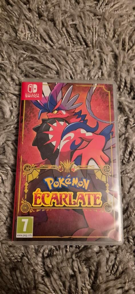 Pokémon Scarlet - Nintendo Switch, Spelcomputers en Games, Games | Nintendo Switch, Zo goed als nieuw, Role Playing Game (Rpg)