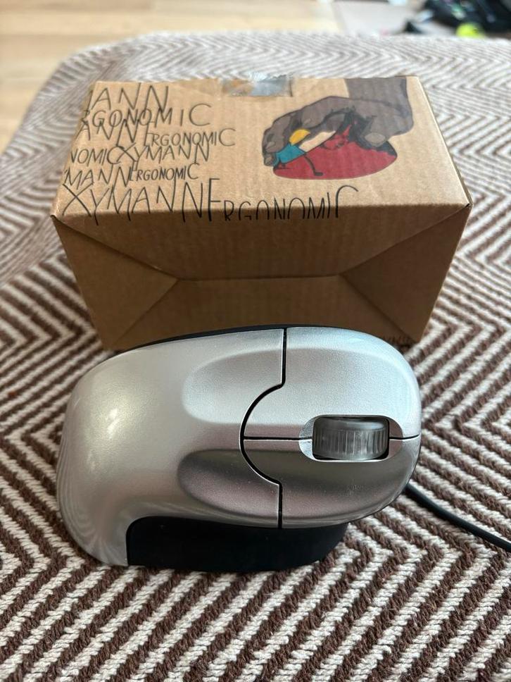 Ergonomische Verticale Muis - in Doos - Bakker Elkhuizen, Computers en Software, Muizen, Nieuw, Ophalen of Verzenden