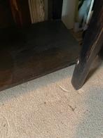 Oude sidetable, drie laden. Ong 130x40x76, Ophalen