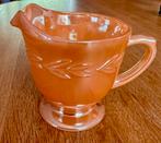 Jaren ‘50 retro oranje melkkan Fire King Ware, Antiek en Kunst, Antiek | Servies los, Ophalen of Verzenden