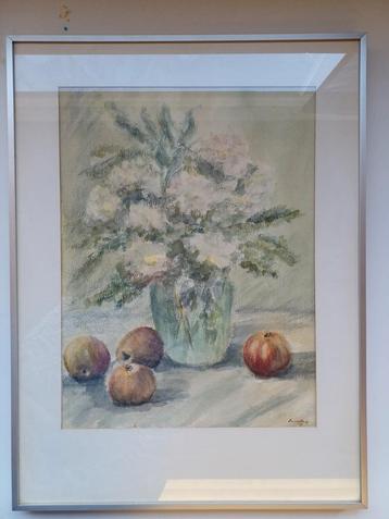 Aquarel van Lucy Kooy, 1979 beschikbaar voor biedingen