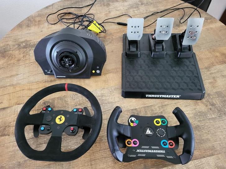 Thrustmaster TM Open Wheel + T3PA Brake Set + F599XX EVO 30, Computers en Software, Joysticks, Zo goed als nieuw, Ophalen of Verzenden