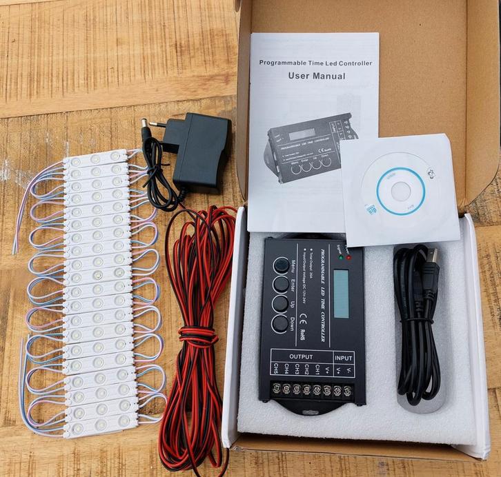 LED-verlichtingsset met geavanceerde dimmer –Compleet pakket, Dieren en Toebehoren, Vogels | Kanaries, Bastaard, Meerdere dieren