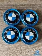 ORIGINELE BMW M Blue naafkap naafdop set, Auto diversen, Verzenden, Gebruikt