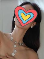 Van Cleef & Arpels Ketting en Oorbellen Set, Overige materialen, Nieuw, Ophalen of Verzenden, Met edelsteen