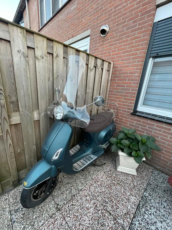 Sloop Scooter - Blauw Kenteken - Onderdelen, Fietsen en Brommers, Brommeronderdelen | Scooters, Gebruikt, Overige merken, Overige typen
