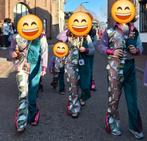 Carnavalspakjes voor groep (gemaakt door een kledingmaker), Ophalen of Verzenden, Zo goed als nieuw, Maat 38/40 (M), Carnaval