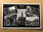 Beverwijk - 1957 - Groeten oa Zeestraat, Breestraat, Verzamelen, Ansichtkaarten | Nederland, Gelopen, Noord-Holland, Verzenden