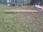 Geïmpregneerde balk 4.5x7 cm ZIE OMSCHRIJVING!, 25 tot 50 mm, Zo goed als nieuw, 300 cm of meer, Balk