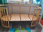 Stokke Slepi bed+ 2 matrasses+ extention part+ commode, Ophalen, Zo goed als nieuw, Ledikant