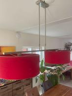 Hanglamp met 2 kappen, Ophalen, Gebruikt, Rond, 50 cm of meer