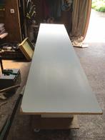 Witte MDF plaat 244x52, Ophalen, Zo goed als nieuw, Overige materialen, Minder dan 20 mm