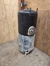 Ijzeren vat mooi vat voor tuinhaard/bbq/smoker/carbidkanon beschikbaar voor biedingen