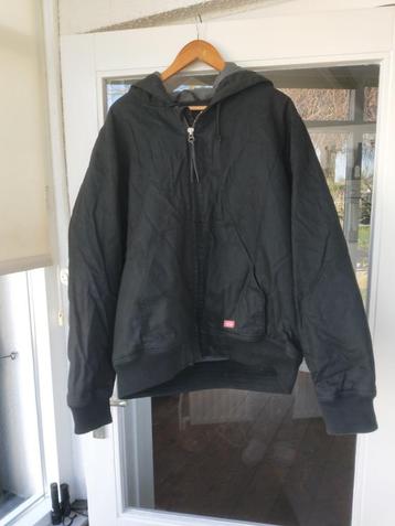 Jas met capuchon - merk Dickies - zwart - maat XX large beschikbaar voor biedingen