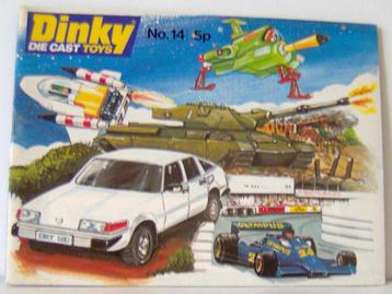 Dinky Toys catalogus nr14 1978 43 pagina’s film  modelauto beschikbaar voor biedingen