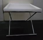 Hoogglans "design" tafeltje, Huis en Inrichting, Tafels | Sidetables, Ophalen, Zo goed als nieuw, 25 tot 50 cm