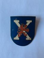 X-Brigade embleem, Ophalen of Verzenden, Landmacht, Nederland, Embleem of Badge