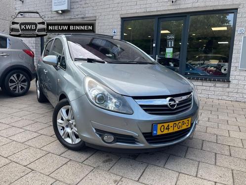 Opel Corsa 1.4-16V Cosmo Panoramadak Leer NAP, Auto's, Opel, Bedrijf, Corsa, ABS, Airbags, Airconditioning, Boordcomputer, Climate control
