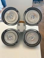 4 x Delta light NV Belgium plafond lamp, Huis en Inrichting, Ophalen of Verzenden, Gebruikt, Metaal of Aluminium, Plafondspot of Wandspot