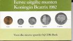 Eerste uitgifte munten Koningin Beatrix 1982 CDK, Ophalen of Verzenden, Overige landen, Overige waardes, Setje
