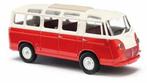 Busch 94150 Goliath luxe bus rood/creme - actie, Hobby en Vrije tijd, Modelauto's | 1:87, Overige merken, Nieuw, Ophalen of Verzenden