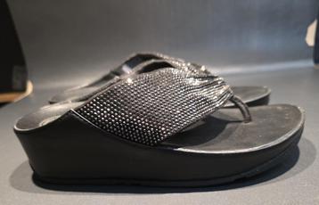 Fittflop zwarte sandalen mt 36 2 paar beschikbaar voor biedingen