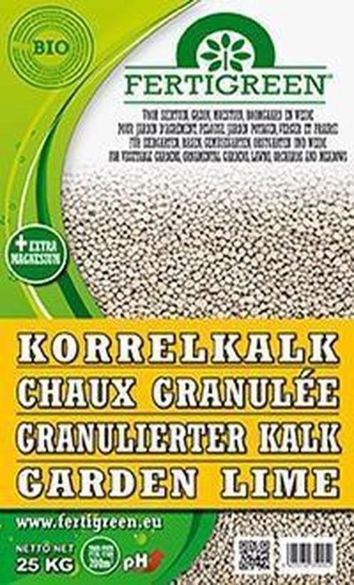 Laatste zakken korrelkalk kunstmest 25 kg voor 12,50 euro!, Tuin en Terras, Aarde en Mest, Kunstmest, Ophalen