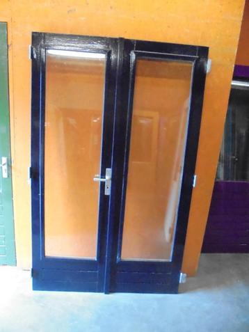 Openslaande tuindeuren dubbelglas, 131 x 211,5 (nr. SW1125A) beschikbaar voor biedingen