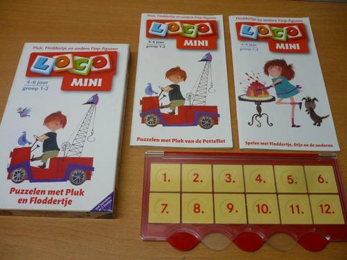 Mini loco pakket Pluk, Floddertje en andere Fiep-figuren., Kinderen en Baby's, Speelgoed | Educatief en Creatief, Zo goed als nieuw