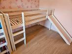 ✅ Kinderbed Half hoogslaper met glijbaan glijbaan bed, Kinderen en Baby's, Kinderkamer | Stapelbedden en Hoogslapers, Ophalen