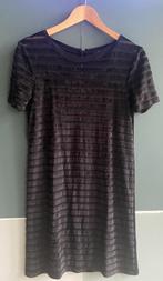 Zwart/donkergroen gestreept French Connection jurkje, maat S, Kleding | Dames, Maat 38/40 (M), French Connection, Zwart, Ophalen of Verzenden