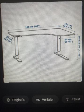 Hoekbureau IKEA Bekant - afbeelding 2