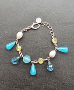 TI SENTO zilveren (925) armband met diverse bedels, Ophalen, Met bedels of kralen, Zo goed als nieuw, Zilver