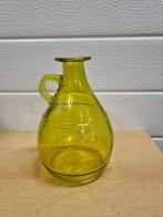 - karaf geel glas 250ml, Ophalen of Verzenden