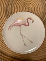 Wandbordje met roze flamingo, Ophalen, Zo goed als nieuw