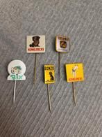 Vintage Reclamepins - Bonzo, King Rexi, Hols, Bix, Verzenden, Gebruikt