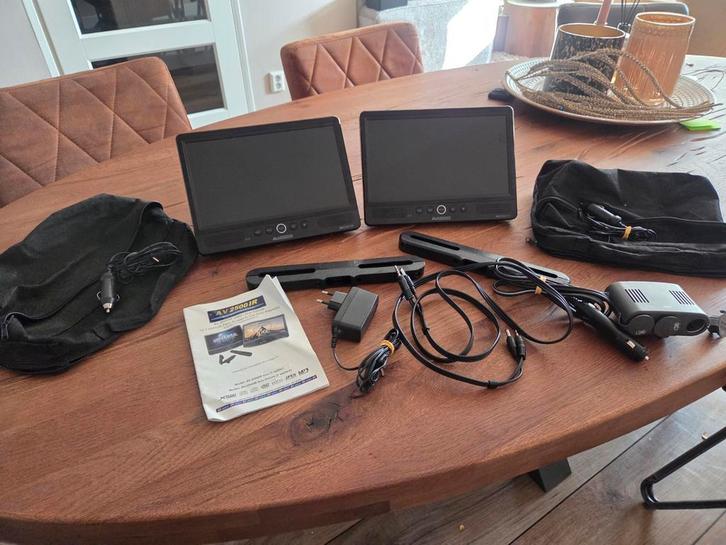 Autovision AV 2500IR Duo Deluxe DVD Schermen, Auto diversen, Auto-accessoires, Gebruikt, Ophalen