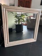 Spiegel met brede rand - 80x80 cm, Ophalen, Gebruikt, Vierkant, 75 tot 100 cm