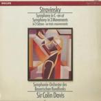 Stravinsky Davis Symphony in C, Symphony in 3 Movements, Kamermuziek, Ophalen of Verzenden, Zo goed als nieuw, 12 inch