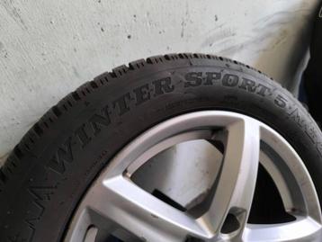 Dunlop winterbanden 205/55R16 op LM velg (VAG) DOT3624 beschikbaar voor biedingen
