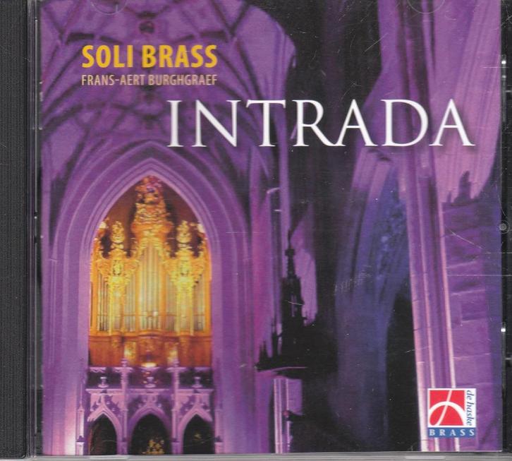 Hafabra- Soli Brass - Intrada, Cd's en Dvd's, Cd's | Instrumentaal, Zo goed als nieuw, Verzenden
