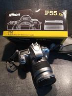 Nikon F55.  AF Zoom-Nikkor 28-80 mm f/3.3-f/5.6G, Audio, Tv en Foto, Fotocamera's Analoog, Spiegelreflex, Gebruikt, Ophalen of Verzenden