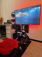 PS5 4TB + TV + PLAYSEAT TROPHY + THRUSTMASTER T598, Ophalen, Zo goed als nieuw, Trustmaster