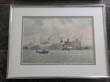Herman rosboom art litho s haven Rotterdam  beschikbaar voor biedingen