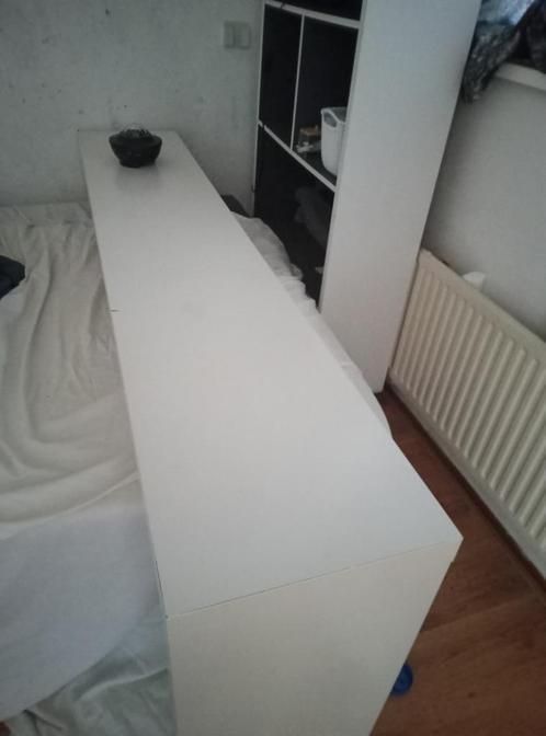 Tafelbed, Huis en Inrichting, Tafels | Sidetables, Gebruikt, 150 tot 200 cm, Rechthoekig, Overige houtsoorten, Kunststof, Ophalen