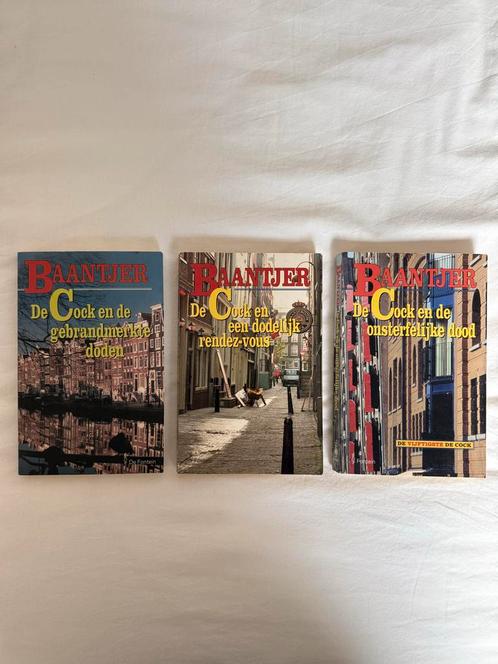 Baantjer Detectives - 3 Boeken, Boeken, Detectives, Gelezen, Ophalen of Verzenden