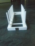 Riviera Maison Houten Wit Bordenrek Plate Rack, Verzenden, Zo goed als nieuw