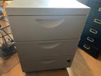 Grijze ladekast met sleutel - Maastricht, Ophalen, Minder dan 50 cm, Gebruikt, Minder dan 100 cm