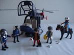5178 Politiehelikopter + boeven +Politie te paard, Kinderen en Baby's, Speelgoed | Playmobil, Ophalen of Verzenden, Zo goed als nieuw